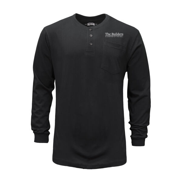 The Builders AGC Long Sleeve Pocket Henley Thumbnail